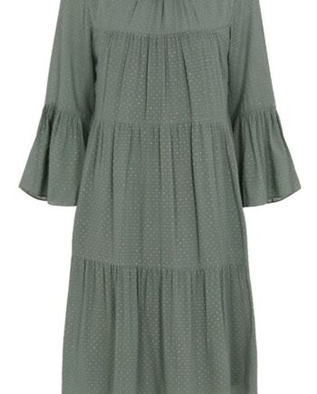 Gustav Kjole Alva Short Frill Green