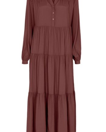 Gustav Kjole Brooklyn Long Frill Tofffee