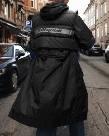 H2o Fagerholt Regnjakke Rain Black
