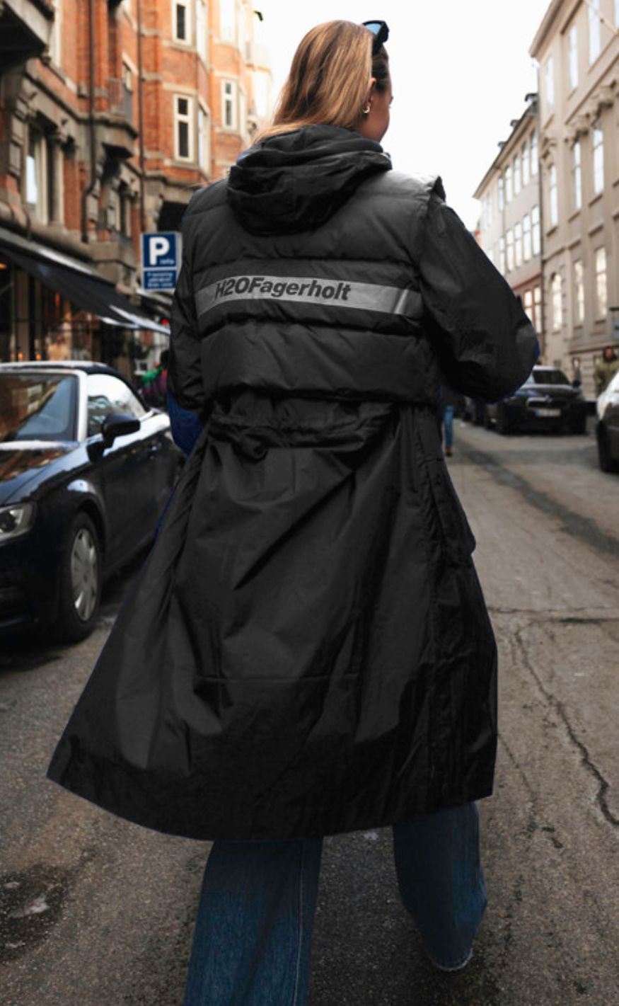 H2o Fagerholt Regnjakke Rain Black