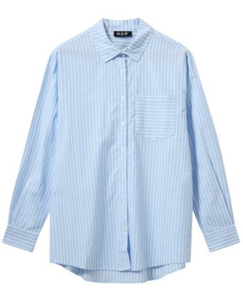 H2o Skjorte Rønne Essential Light Blue White