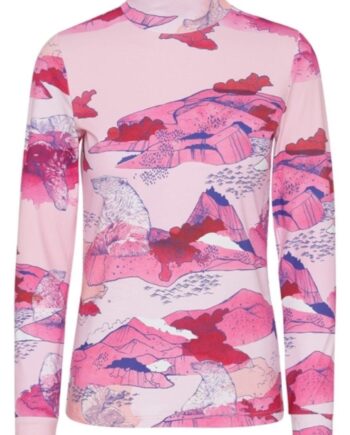 Hunkøn Bluse Anouk Ice Bear Art Print