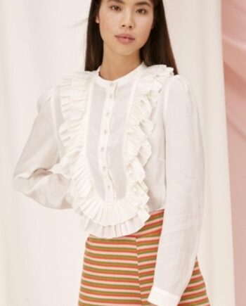 Hunkøn Bluse Raisa White