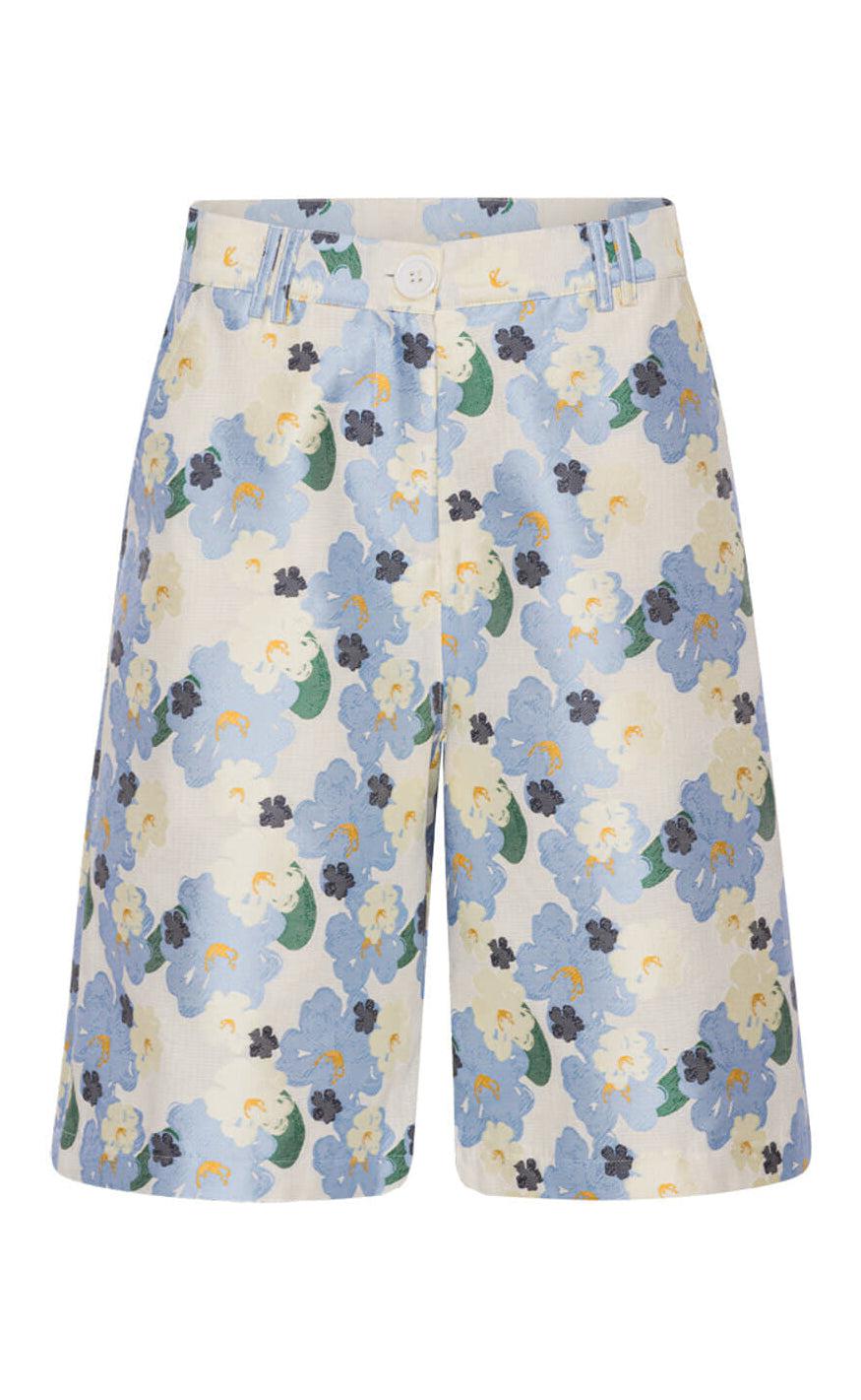Hunkøn Shorts Vivi Blue Floral