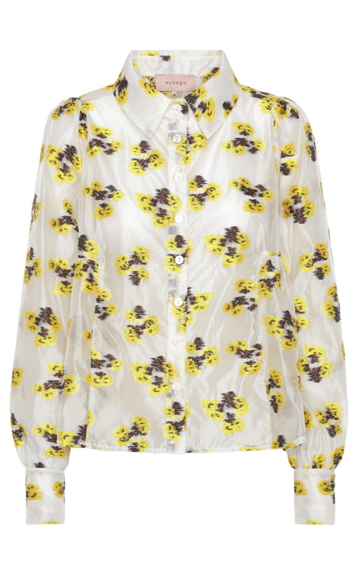 Hunkøn Skjorte Bellua Yellow