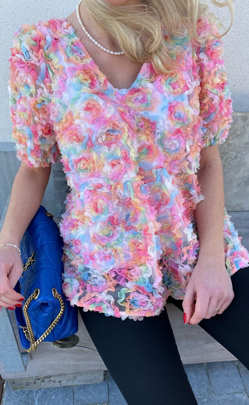 Hunkøn Top Leia Rainbow