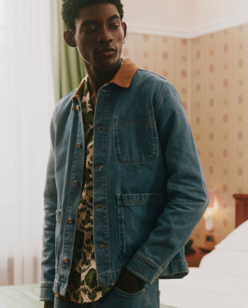 Layton Washed Denim Overshirt