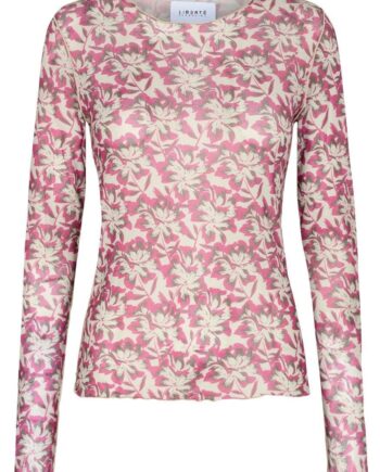 Liberte Bluse Mesh Brushy Flowers