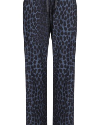 Liberte Bukser Alma Wide Dusty Navy Leo