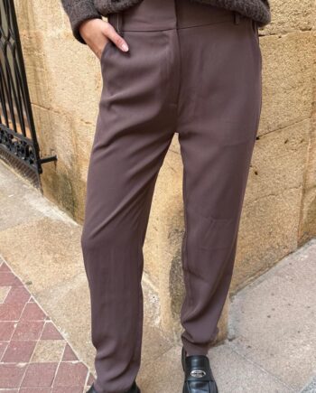 Liberte Bukser Frede Dark Brown