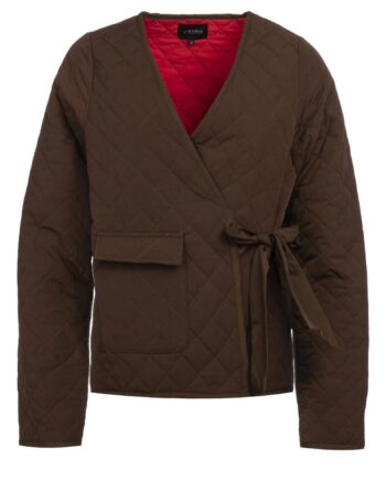 Liberte Jakke Fia Quilt Dark Brown