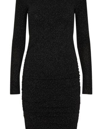 Liberte Kjole Ibi Black Glitter Flower