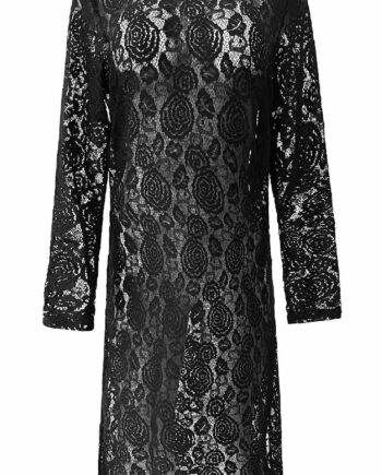 Liberte Kjole Lacy Black Lace
