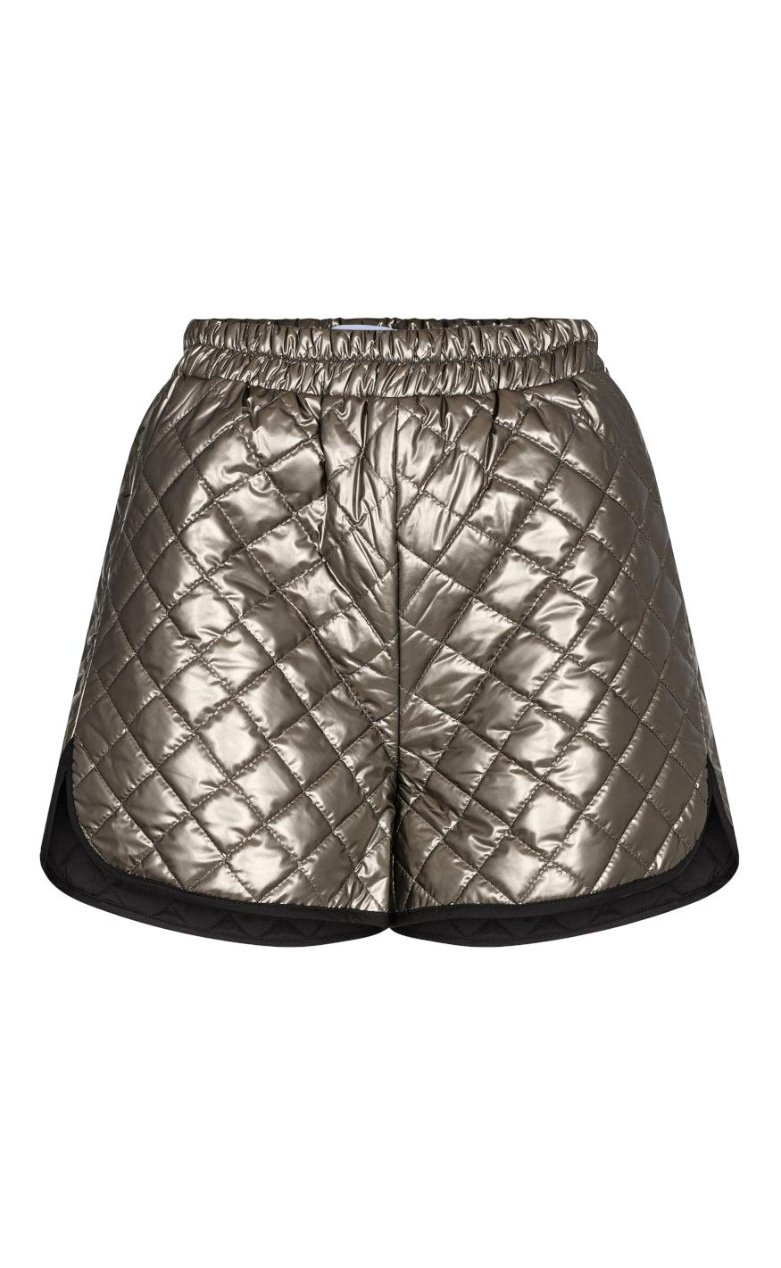 Liberte Shorts Meta Quilt Dark Grey Metalic
