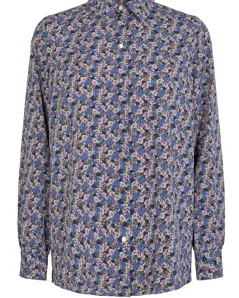 Liberte Skjorte Manda Navy Flower