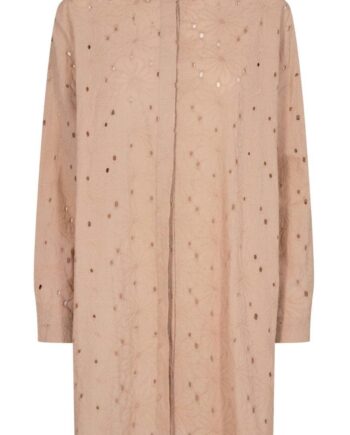 Liberte Skjorte Susan Sand Broidery Anglaise