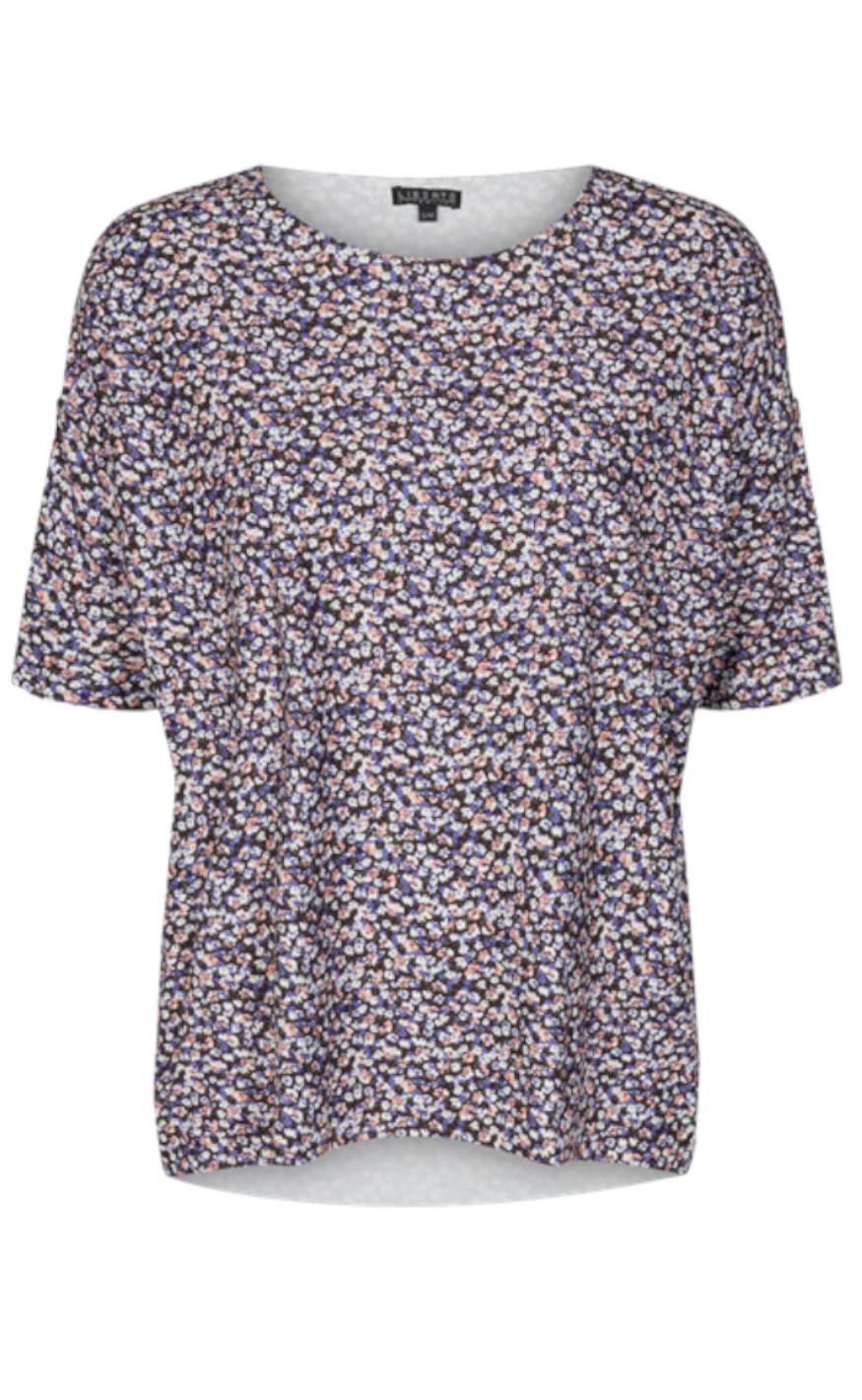 Liberte -shirt Alma Purple Flower