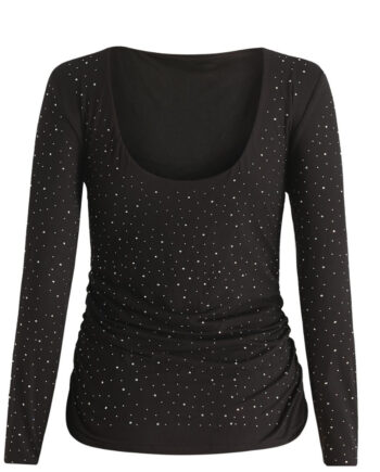 Liberte Top Alma Ls Turn Black Simili