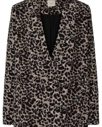 Lollys Laundry Blazer Lauren Leopard Print