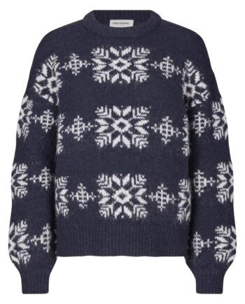 Lollys Laundry Jumper Tilla Dark Blue