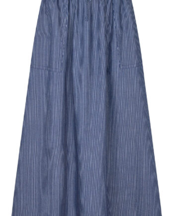 Lollys Laundry Nederdel Akane Maxi Dark Blue