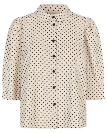 Lollys Laundry Skjorte Bono Creme