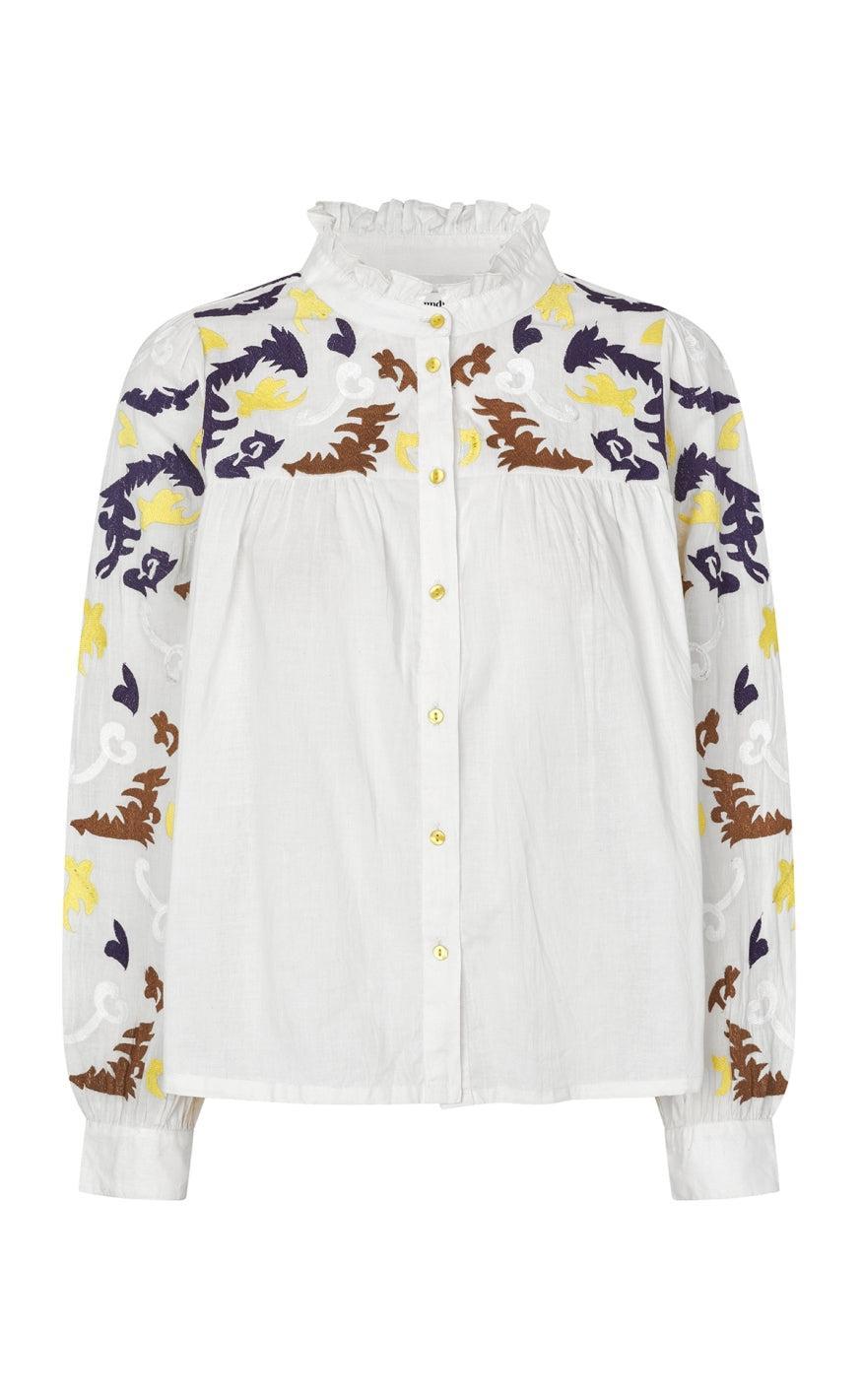Lollys Laundry Skjorte Fenga White