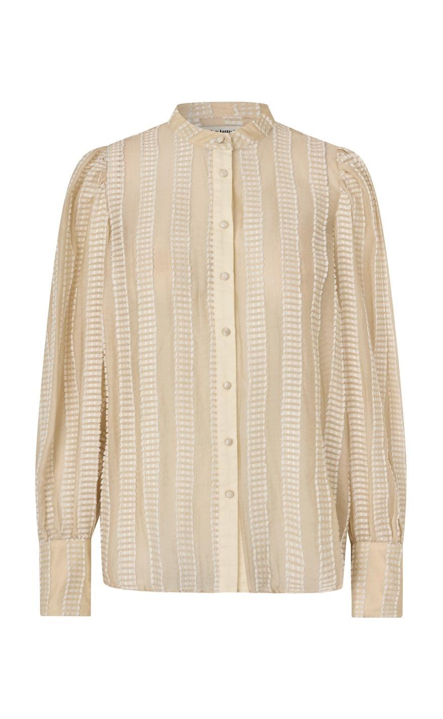 Lollys Laundry Skjorte Rora Creme