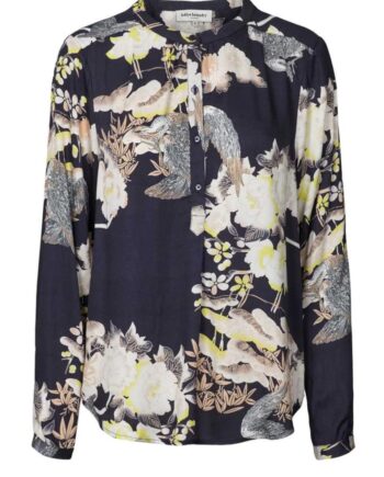 Lollys Laundry Skjorte Singh Dark Navy