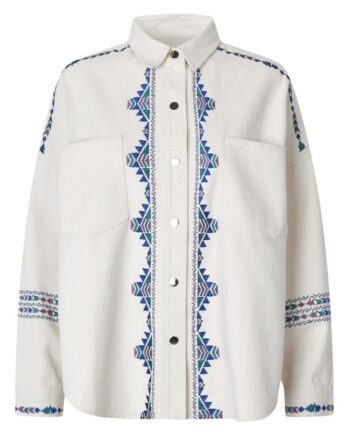 Lollys Laundry Skjorte Veida Creme