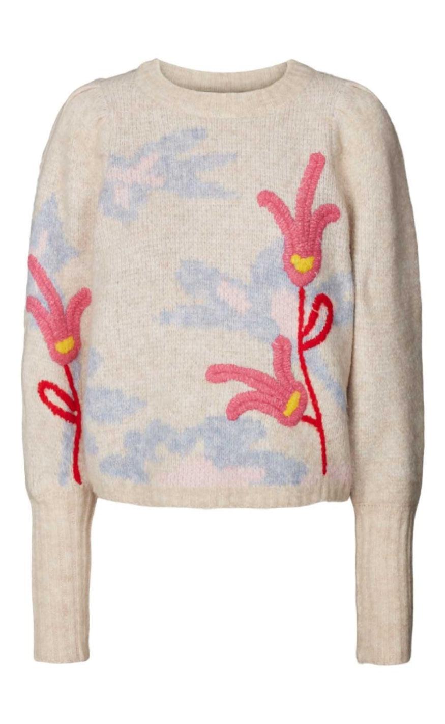 Lollys Laundry Striktrøje Priscilla Multi