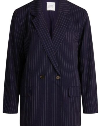 Love   Divine Blazer Love780 Navy Pinstripe
