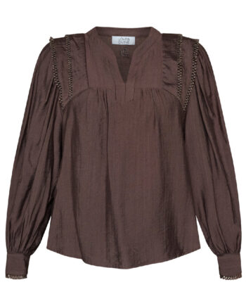 Love   Divine Bluse Love1493    Chocolate