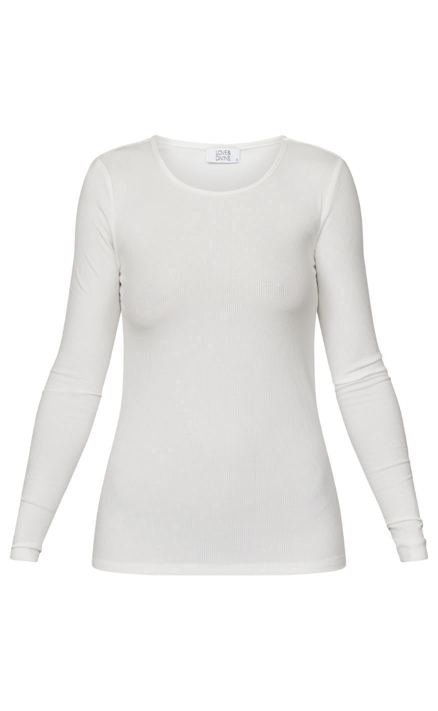 Love Divine Bluse Love1215 Off White
