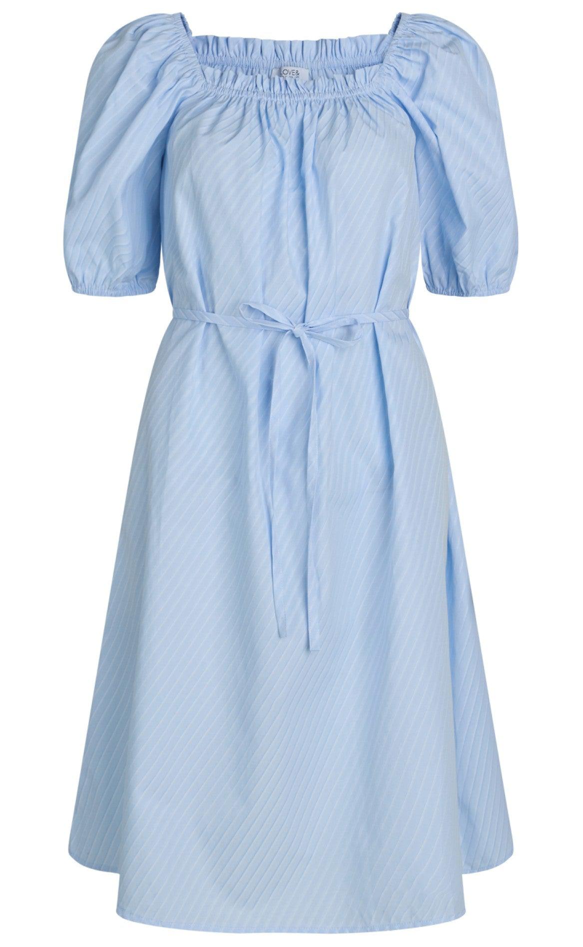 Love Divine Kjole Love823 Blue Stripe