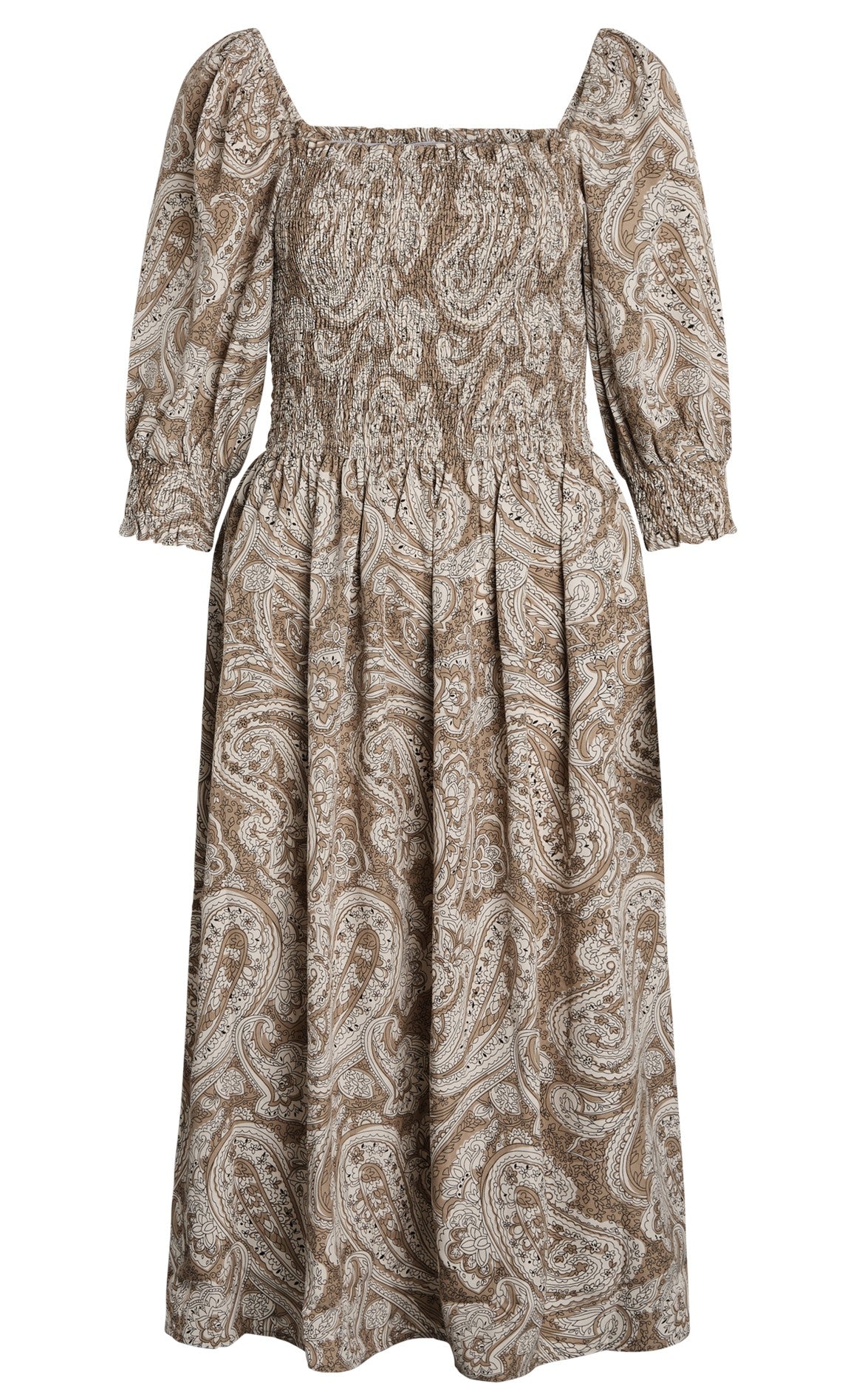 Love Divine Kjole Love636 Sand Paisley