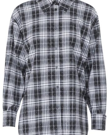 Love   Divine Skjorte  Love1016-  Black Check Stone