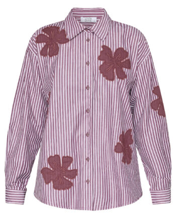 Love   Divine Skjorte Love1499 Bordeaux Flower