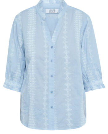 Love   Divine Skjorte Love1298    Blue White