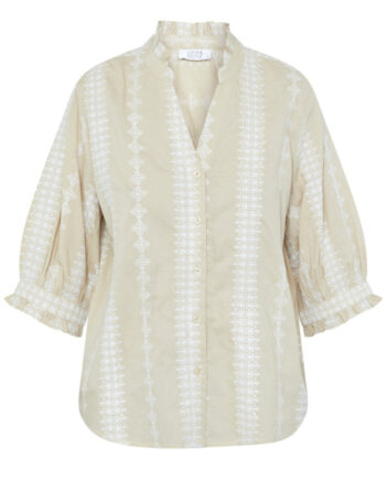 Love   Divine Skjorte Love1298 Sand White