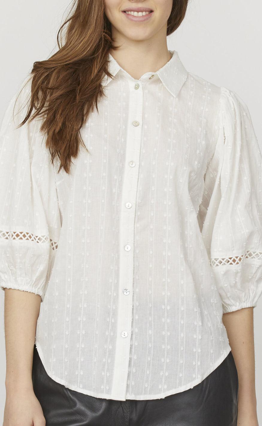 Love   Divine Skjorte Love436-10 White