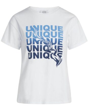 Love   Divine  -shirt Love443-11 White Blue