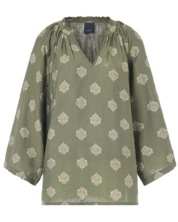 Luxzuz Bluse Salinas Loden Green
