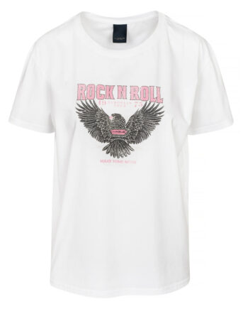 Luxzuz  -shirt Rock White