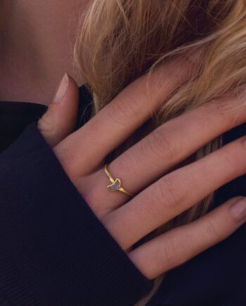 Maanesten Ring Doris Gold Colour
