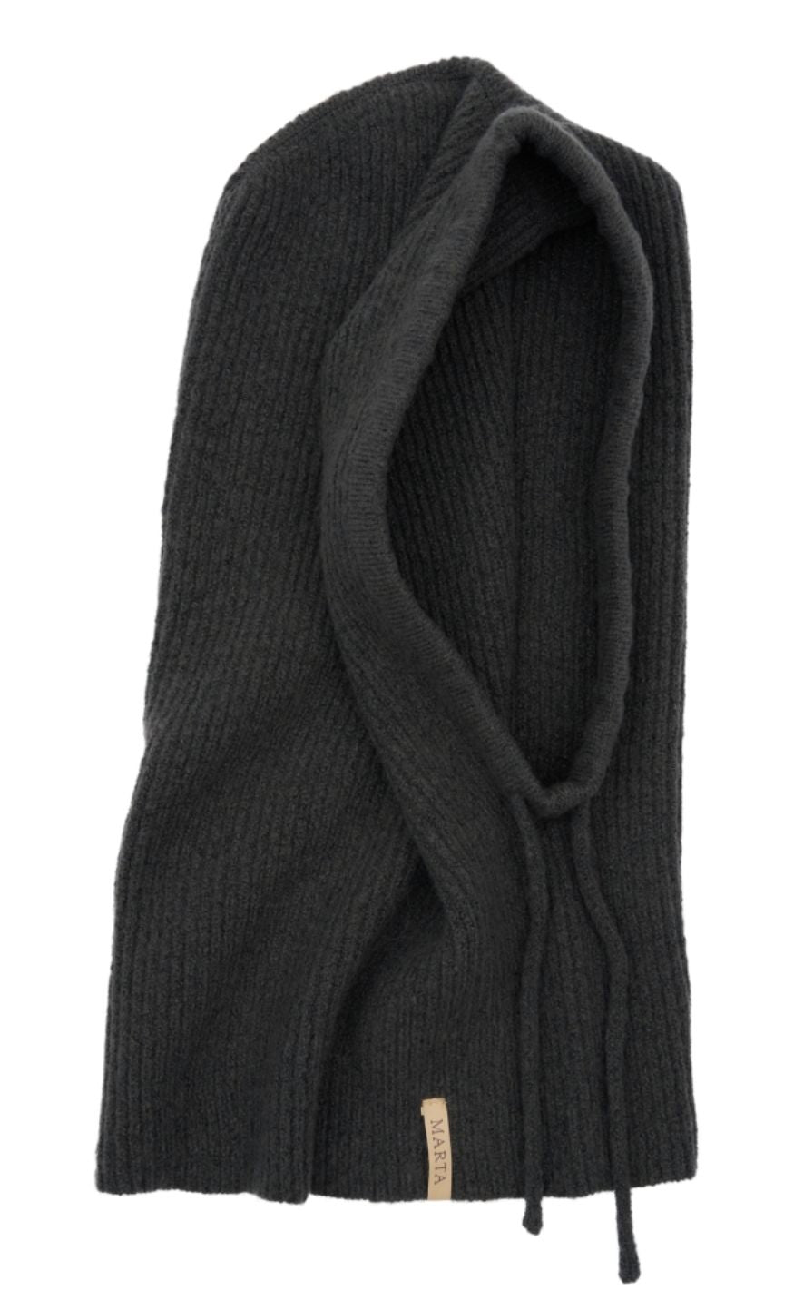 Marta Du Chateau Balaclava Filuca Dark Grey