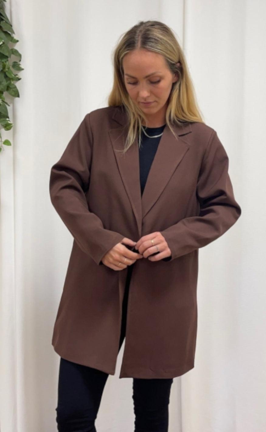 Marta Du Chateau Blazer 4926 Brown