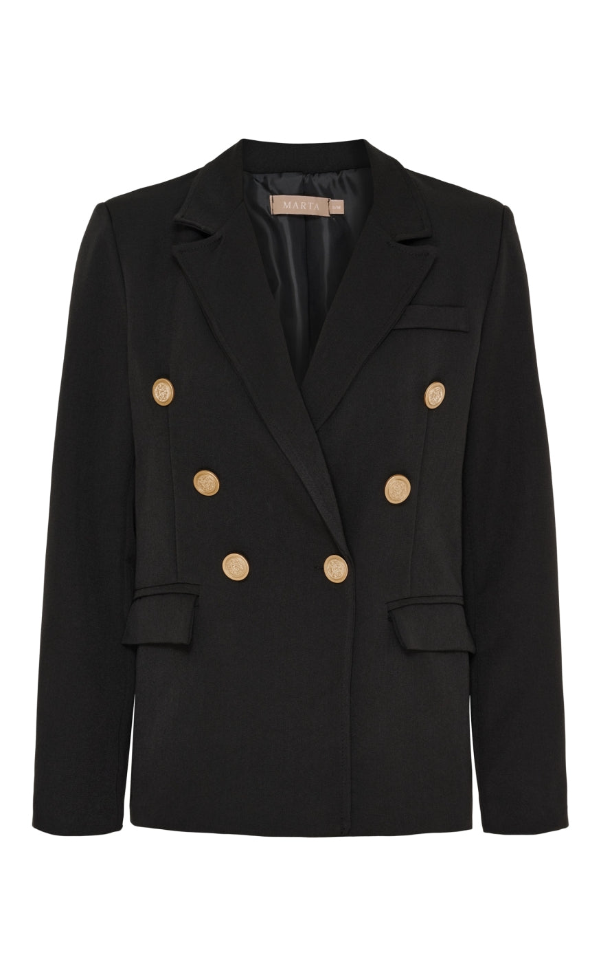 Marta Du Chateau Blazer Topaz Black