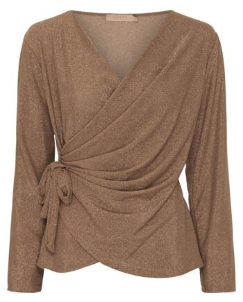 Marta Du Chateau Bluse Andi Gold