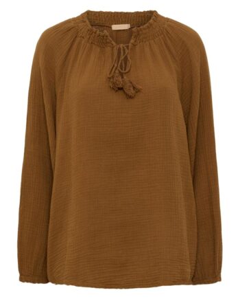 Marta Du Chateau Bluse  1158b Tobacco